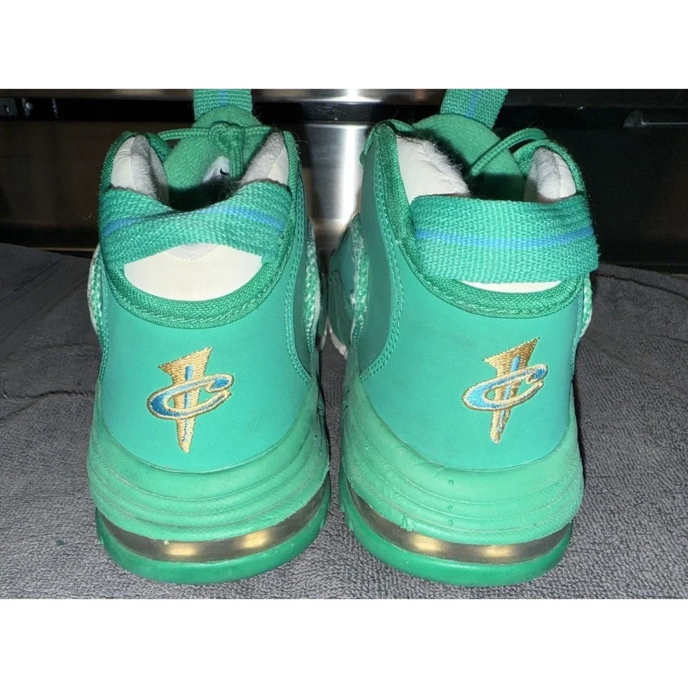 Nike Air Max Penny 1 FQ8349-324 Boys Size 5Y Basketball Stadium Green Sneakers